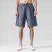 CEWIFO Men's Wide Leg Pants - Light & Loose 3/4 Yoga Shorts Casual Beach & Hiking Wear Elastic Waist Cotton A2-Gray Size 5XL - Buy Online on GoSupps.com