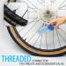 BriskMore Tubeless Sealant Injector 100cc Capacity for Bike Tires - Easy to Use & Clean, 2 Tube Options - No Tubes Sealant Compatible - Buy Online on GoSupps.com