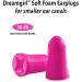 Mack's Dreamgirl Soft Foam Earplugs 100 Pair Pink - Small Ear Plugs for Sleeping, Snoring, Studying, Traveling, Concerts - Individually Wrapped - Buy Online on GoSupps.com