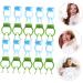20pcs Nose Straightener Clips for Lung Correction and Nasal Exercises - Blue/Green - Buy Online on GoSupps.com