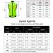 WOSAWE Cycling Vest for Men & Women | Reflective Breathable Sleeveless Wind Jacket - New Green L | Ideal for Running & Cycling - Buy Online on GoSupps.com