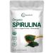 Micro Ingredients Organic Spirulina Powder, 16 Ounce, Raw Spirulina (Arthrospira Platensis), The Richest Sources of 70% Vegan Protein, Containers Minerals, Vitamins, Non-GMO & Non-Irradiation 1 Pound (Pack of 1)