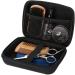 Beard Trimming Kit Mustache Care Set Beard Grooming Kit for men 7 pieces beard oil + balm + beard scissors + beard brush + beard comb + toiletry bag The Premium Men's beard care set ideal as a gift - Buy Online on GoSupps.com