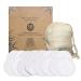 Iwinna 16 Pack Reusable Bamboo Makeup Remover Pads - 3.15 IncIwinna Washable Soft Cotton Facial Cleansing Pad for Sensitive Skin