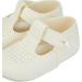 Baypods Baby Shoes | Soft Soled Pre Walker Shoes | T Bar Style Shoe | Made in England | Cream - Buy Online on GoSupps.com