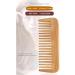 Bamboo Wide-Tooth Detangling Comb | Quality Wooden Hair Comb for Long Hair Styling - Buy Online on GoSupps.com