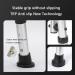 Folding Bathroom Chair Shower Chairs with Arms and Backrest Non-Slip Height Adjustable Shower Stool for Elderly Disabled Pregnant Women and Adults(B) - Buy Online on GoSupps.com