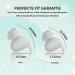 DONGSHEN Reusable Noise Cancelling Ear Plugs for Sleeping - Ultra Soft Silicone Earplugs for Deep Sleep, Concerts, and More (Blue) - Buy Online on GoSupps.com