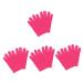 Healeved 4 Pairs Night Moisturizing Gloves Hand Lotions Moisturizing Gloves for Women Moisturizing Hand Covers Moisturizing Hand Gloves Dry Hand Gloves Womens Glove Spa Gloves Gel at Night