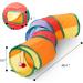 Blnboimrun Cat Tunnel with Play Ball Interactive Peek-a-Boo Chute & Tube Toy for Indoor Cats | Camouflage S-Style Design - Buy Online on GoSupps.com