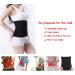 IPENNY Warm Knitted Elastic Abdominal Binder with Body Warmer Pockets - Kidney and Stomach Support Belt | Postpartum Belly Band | Black XL (32-39 inches - Buy Online on GoSupps.com