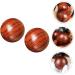 JECOMPRIS ROLL 2ST Solid Wood Massage Balls Premium Mahogany Hand & Foot Massager 5cm Stress Relief Fitness Tool - Buy Online on GoSupps.com