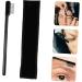 FRCOLOR 1 Set Eyelash Comb Handle Lash Comb Eyelash Wands Brush Brow Makeup Brush Makeup Gadgets Eyelash Separator Eyebrow Comb Brush Lash Tool Eyebrow Brush Woman Steel Needle Double Head 15x1.8cm Black - Buy Online on GoSupps.com