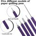 LOKUNN Paper Quilling Tools Kit with Slotted Tool, Ruler, Awl, and Tweezer - DIY Art Supplies for Gift Card Making - Buy Online on GoSupps.com