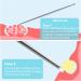 Professional 7 Inch Tonsil Stone Remover Set - Stainless Steel - Sealed Package - Includes Leather Bag - 2 PCS - Buy Online on GoSupps.com