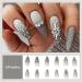 Fake Nail Tips Rhinestones False Nails Set DIY Party Manicure - Buy Online on GoSupps.com