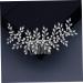 FRCOLOR Bridal Hair Comb Crystal Hair Comb Wedding Hair Comb Bridal Hair Accessory Bridal Headdress Hair Comb for Bride - Buy Online on GoSupps.com