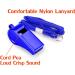 2 Pack Blue Hipat Whistle with Lanyard - Extra Loud Sports Whistles for Coach, Referee, Basketball - Great for Lifeguard and Survival - Classic Style - Buy Online on GoSupps.com