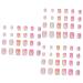 minkissy Children Fake Nail 3 Sets Nail Stickers Cartoon Nail Art Sticker Nail Art Decals Kids Art Fake Nail Kids False Nail Colorful Kids Nail Stickers Manicure Finished Nail Art Child