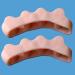 ALINZO Gel Toe Separators - Orthopedic Bunion Corrector for Hallux Valgus - 4pc Set for Women & Men - White Child Size - Buy Online on GoSupps.com