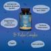 Relaxation Complex | Valerian and Lemon Balm Extracts | With GABA B Vitamins Magnesium and Zinc | No Additives | Anti Stress + Relaxation | 120 Capsules | Vegan | Vegavero  - Buy Online on GoSupps.com