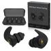 Ear Plugs for Sleeping Noise Cancelling,6 Pairs Comfortable Silicone Sound Blocking Earplugs, Reusable Washable Earplugs for Sleeping, Work, Study, Snoring, Shooting, Concerts and Hearing Protection Black