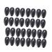 Didiseaon Silicone Earplugs - 100 Pairs Waterproof Ear Protectors for Hair Styling - Black Ear Caps (2pcs) - International Shipping Available - Buy Online on GoSupps.com
