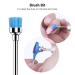 Melodysusie 7x Premium Wolframcarbid Bits Set - Professional Sanding Bubble Grinding Head for Nail Care | Colorful Manicure & Pedicure Attachments - Buy Online on GoSupps.com