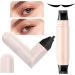 Double-Ended Eye End Stamp Quick Makeup Stencil for Waterproof Gel Cream Cosmetics | For Daily Use Travel and Dates - Buy Online on GoSupps.com