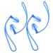 4 Pairs Earplug Cord Swimming Earplug Ear Plugs Silicone Earplug Underwater Earplug Waterproof Earplug Bluex2pcs 1 Count (Pack of 1)