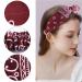 LAPOHI 4 Pack Paisley Print Headbands for Women - Retro Knot Style, Adjustable Headwrap for Girls - Classic Design - Buy Online on GoSupps.com