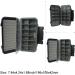Aventik Waterproof Fly Box with Easy Grip Foam | Light Weight Fishing Tackle Box - Large Capacity H027 - Buy Online on GoSupps.com