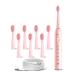 Sonicare Electric Toothbrush for Adults, Smart Cleaning and Whitening, 5 Modes Selection 38000VPM Rechargeable, with Dupant Brush Heads Suitable for Travel, 1 Count, Pink