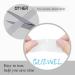 QUEWEL White Lash Tape for Eyelash Extensions - 1 Roll Microfoam Eye Tape for Salon Use | Breathable & Lint-Free - Buy Online on GoSupps.com