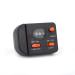 Fishing line counter clip-on fishing line counter Black Suitable for 7-32 mm fishing rod