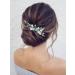 IYOU Green Bridal Hair Combs | Crystal Wedding & Prom Accessories for Women - Buy Online on GoSupps.com