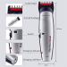 5-in-1 Men's Hair Clipper & Beard Trimmer Kit - Cordless Waterproof Grooming for Mustache Nose & Ear Hair - Buy Online on GoSupps.com