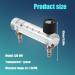 ecaqlin 0.1-1.5LPM 1.5L Oxygen Flow Meter Flowmeter with Control Valve for Oxygen Air Gas - Buy Online on GoSupps.com