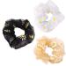 7pcs Elastic Hair Ties & Bobbles - Organza Rings for Women & Kids | Summer Pool Party & Spa Accessories (Mixed Colors) - Buy Online on GoSupps.com
