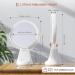 Lighted Makeup Vanity Mirror | Double-Sided 1x/10x Magnifying Mirror with Adjustable Brightness and Standing Height | 360 Rotation, Touch Sensor, AC Adapter - 3 Colors - Buy Online on GoSupps.com
