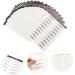 Mipcase 18pcs Eyebrow Stickers Makeup Stickers Authentic Eyebrows False Eyebrows Cosmetics Eyebrow Pencil 4d - Buy Online on GoSupps.com