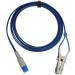 Sino-k Compatible Philips Vet Spo2 Sensor - Animal Ear & Tongue Clip - 9.8 ft 8 Pins Connector - FDA/CE Approved - Buy Online on GoSupps.com