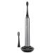 Voom Sonic Pro 7 Rechargeable Electronic Toothbrush With Most Advanced Oral Care Technology 2-Minute Timer with Quadrant Pacing & 5 Adjustable Speeds Magnetic Levitation 100% Waterproof - Grey