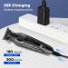 KEMEI 2269 Hair Clippers Men Professional T Blade Zero Gap Trimmer Electric Barber Trimmer Cordless Hair Clippers Rechargeable Beard Trimmer with LED Display - Buy Online on GoSupps.com