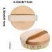 Bath Body Brush with Comfy Bristles | Gentle Massage Nodes for Circulation | Odor-Free Scrubber Brush - Buy Online on GoSupps.com