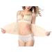 HIDARLING Postpartum Support Recovery Belly Belt Body Shaper Corset Belt with High Elastic for Women and Maternity Recovering from Birth Waist Trainer Belts (M Skin Color) Skin Color M