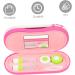 Buy Partykindom Double-Layer Glasses Case for Sunglasses & Children's Glasses - Dual Holder for Lenses & Travel - Stylish Flocked Cloth Container - Buy Online on GoSupps.com