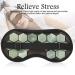 Natural Jade Stone Eye Mask with Germanium and Magnetic Therapy for Skin Care and Healing - Jade Eye Mask - Buy Online on GoSupps.com