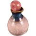 Ipetboom 5 Sets Aromatherapy Bottle Ceramic Cruet Essential Oil Bottle with Stopper Resin Pallet for Nail Art Essential Oil Container Ceramic Art Pottery Drip Bottle Ceramics Pink Filling - Buy Online on GoSupps.com