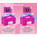 TOOMCYD Electric Balloon Pump - Portable Dual Nozzle Inflator for Fast Party Decoration - Rose Pink - Buy Online on GoSupps.com